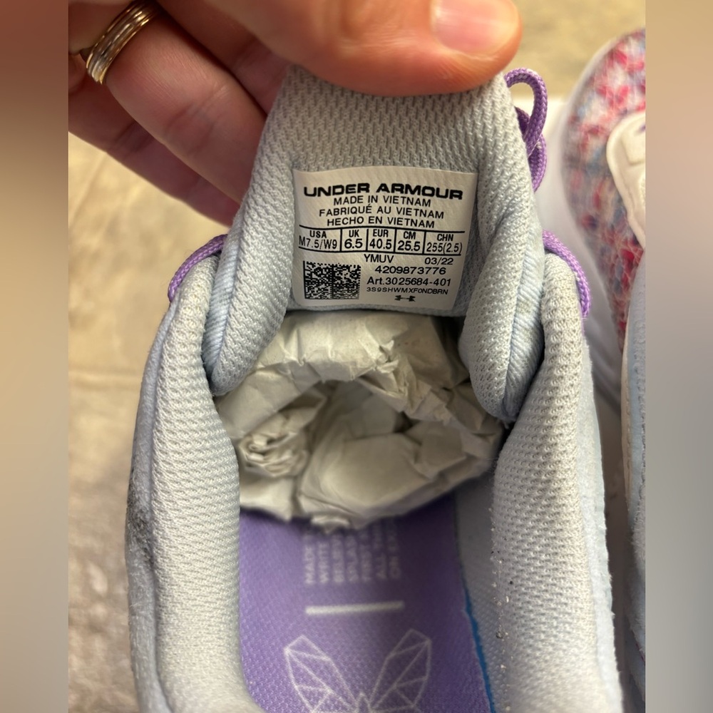 Under Armour Curry 9 Size 7.5 - image 4